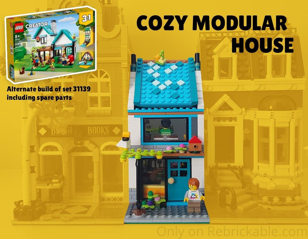 Lego 31139: Cozy Modular House Alternate