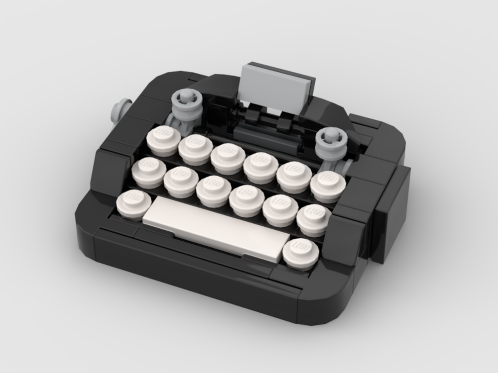 Lego Mini Typewriter
