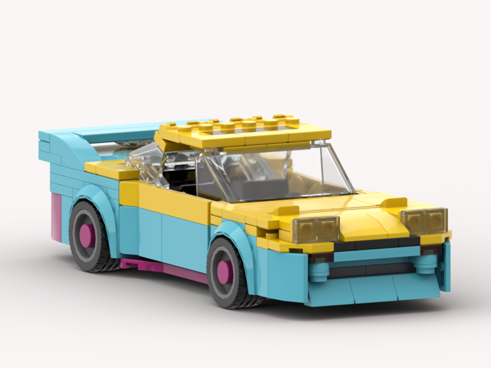 Lego Opel Manta from "manta manta"