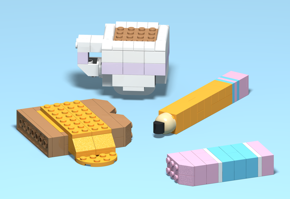 Lego 11034 Breakfast at my Desk