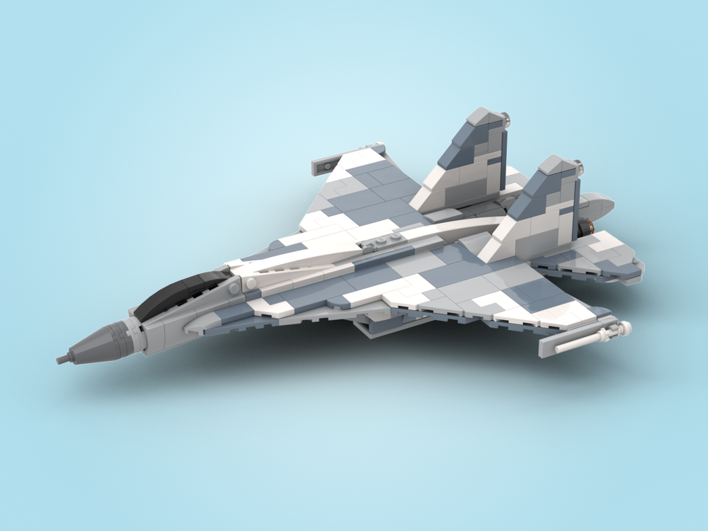 Lego SU-35 Sand Blue (1/72 scale)