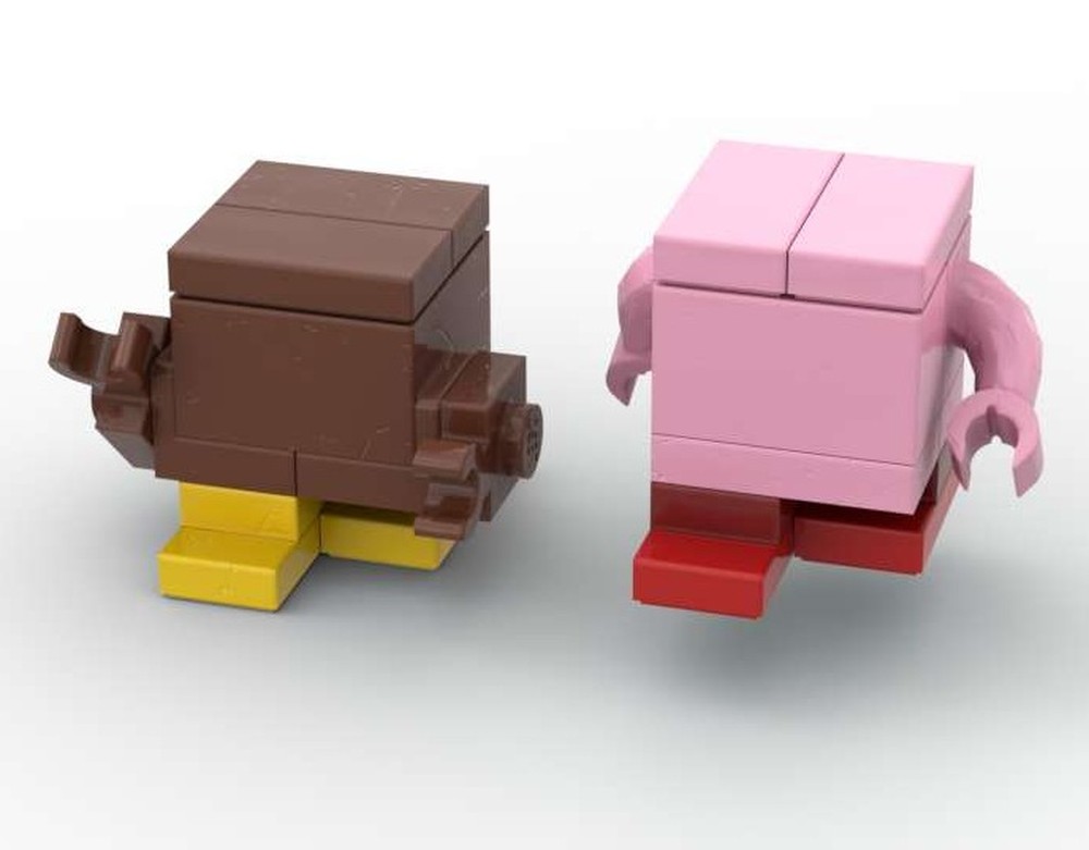 Lego kirby and waddow dee