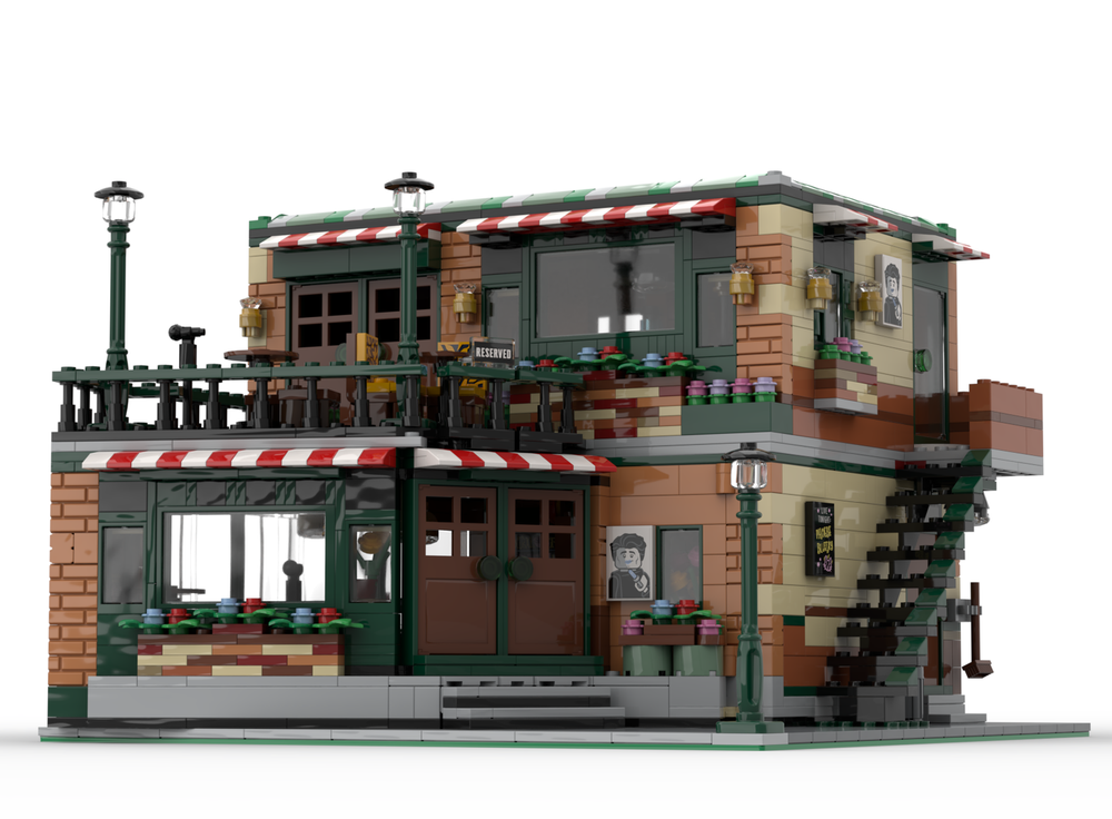 Lego Modular Central Perk Cafe & Pub