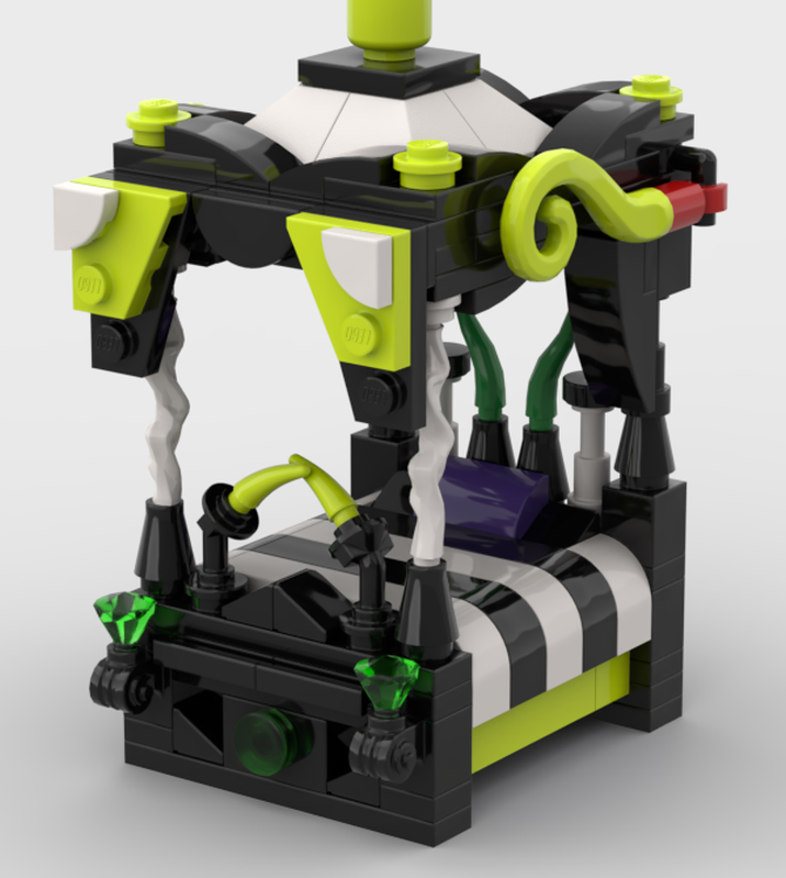 Lego Beetlejuice Burton Bed
