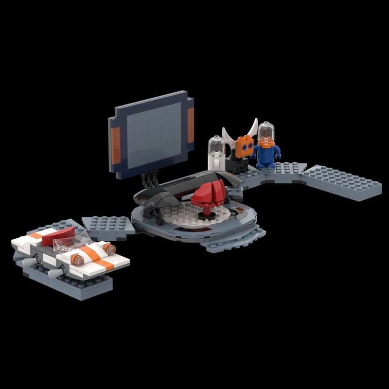Lego Phineas and Ferb: Agent P's secret lair