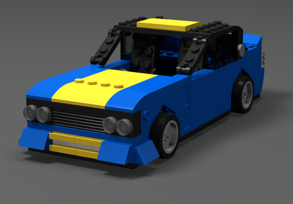 Lego Fiat 131 Abarth Stradle