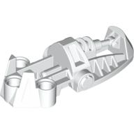 Lego Large Figure Foot, Toa Metru / White