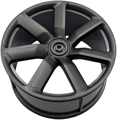 Lego Wheel 75 x 41 Koenigsegg Left / Pearl Dark Gray