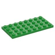 Lego Plate 4 x 8 / Bright Green