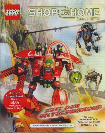 Lego 2006 Shop at Home - January German (WOR U-3178)
