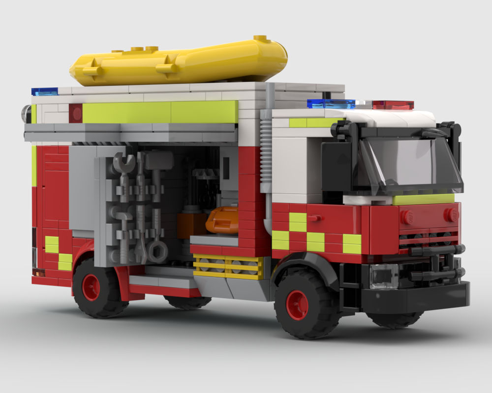 Lego Heavy Rescue Fire Truck
