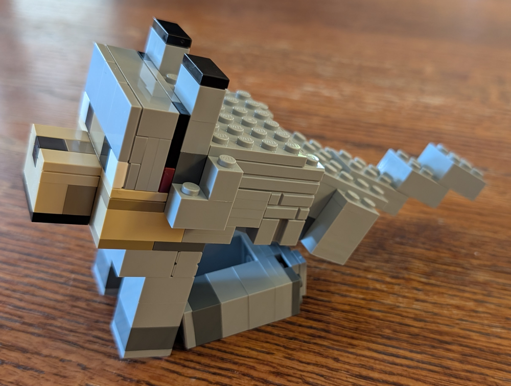 Lego 21261 Sitting/Standing Wolf