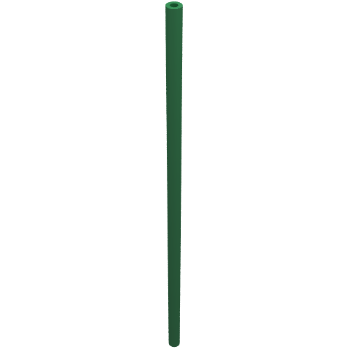 Lego Hose Rigid 3mm D. 13L / 10.4cm / Green