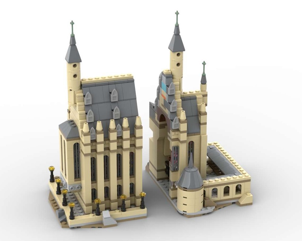 Lego HP Hog Castle Bookends