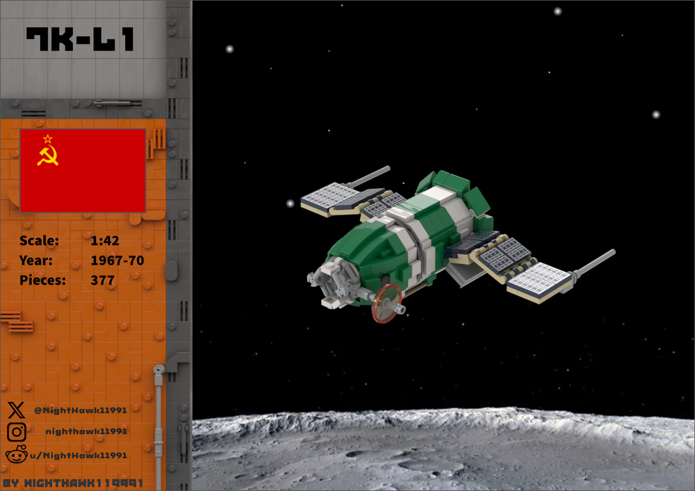 Lego 7K-L1 (1:42 Minifig scale)