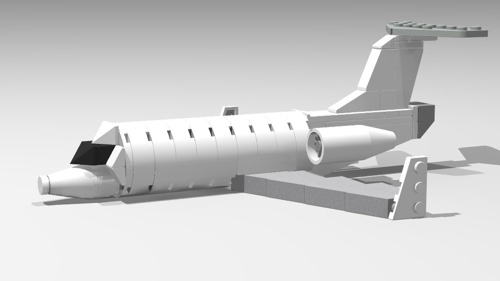 Lego Bombardier/Canadair CRJ200 (miniature)