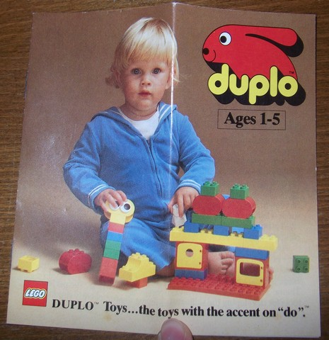 Lego 1982 Medium Duplo US (114317/114417-US)