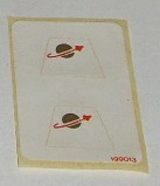 Lego Sticker Sheet for Sets 891-1, 926-1